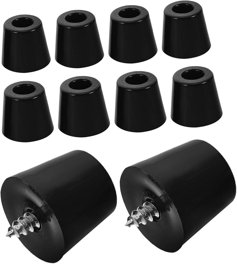 COHEALI 10 Pack Rubber Furniture Feet Pads Non Slip Floor Protectors for Hardwood Floors - Image 1